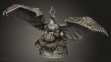 Гусь-Драгун 3d stl модель для ЧПУ