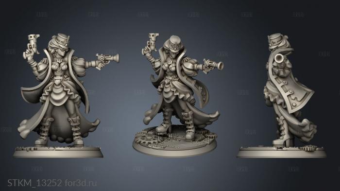 Drunken Steamcity guard SG Victoria Douglas pistols 3d stl модель для ЧПУ