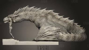 ЛЕСТНИЦА Дрогона Дейенерис 3d stl модель для ЧПУ