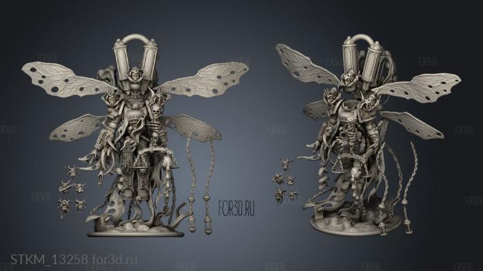 Lord Plagues Pestilence crown stl model for CNC