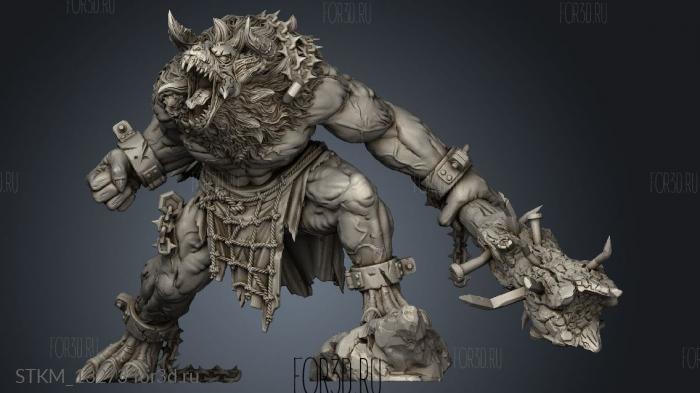 Dungeons Thamarai Demonic Prisoner Scourge Legs stl model for CNC