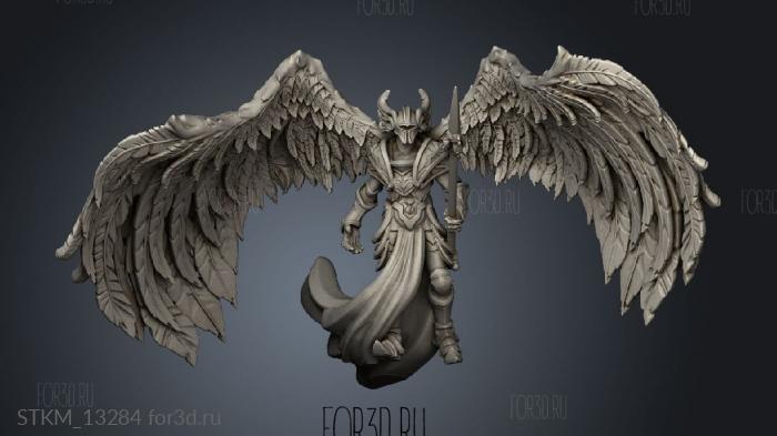 Angel Justicar stl model for CNC