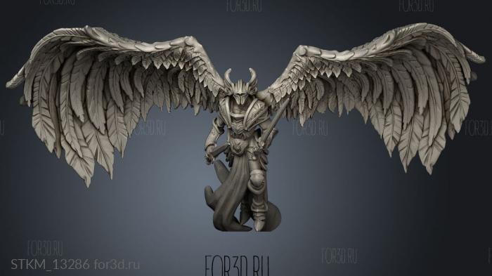 Angel Justicar 3d stl модель для ЧПУ