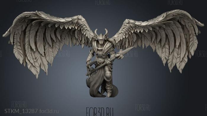 Angel Justicar 3d stl модель для ЧПУ