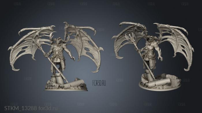 Orcus Flying Prince the dead stl model for CNC