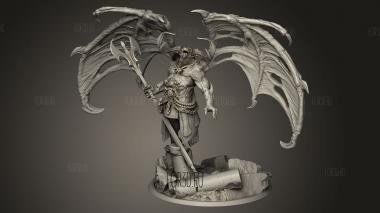 Оркус Летающий Принц мертвых 3d stl модель для ЧПУ