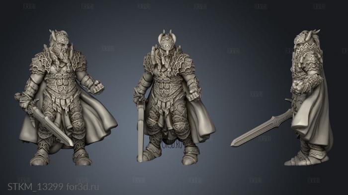 eb zerodium tiefling paladin 3d stl модель для ЧПУ