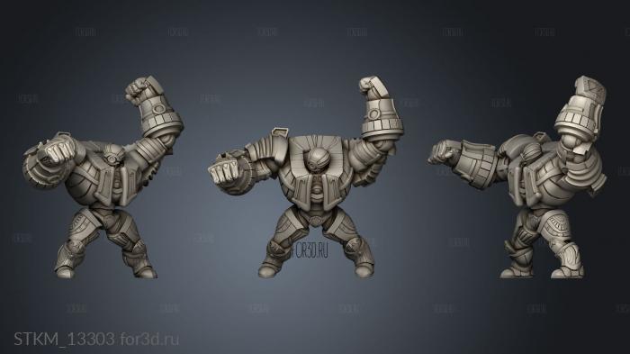 Egyptian Golem stl model for CNC