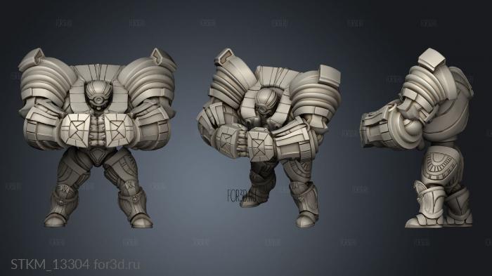 Egyptian Golem stl model for CNC