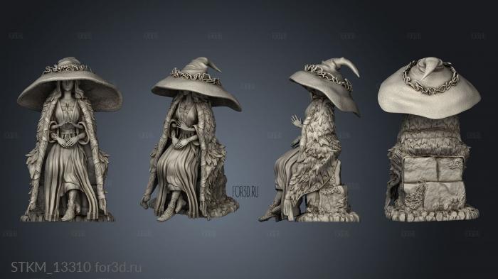 Elden Ring Ranni The Witch Bulkamancer hat 3d stl модель для ЧПУ