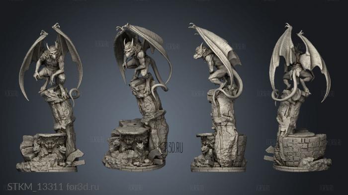 Gargoyles Brooklyn and Bronx 3d stl модель для ЧПУ