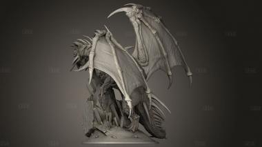 Старший Хрустальный Дракон 3d stl модель для ЧПУ