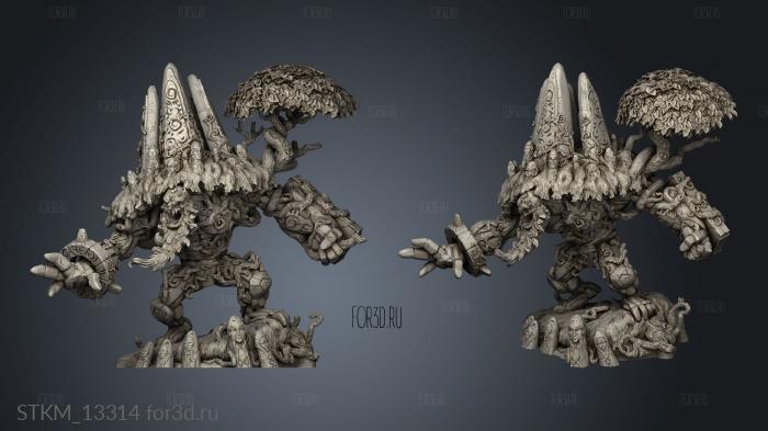 Elder Forest Elemental stl model for CNC