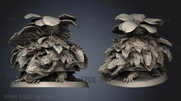 Elder Terrasaur angry back 3d stl модель для ЧПУ