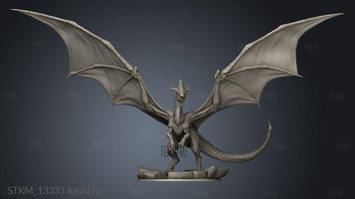 Elder White Dragon elder white ted 3d stl модель для ЧПУ