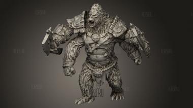 Волшебный Лес Племени Джираллон Сильвербек 3d stl модель для ЧПУ