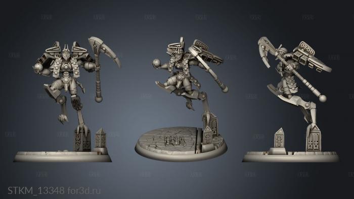 Necroid Tomb Lords Lennox Destrukthor Lord stl model for CNC