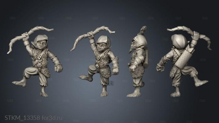 Goblin Ranger 3d stl модель для ЧПУ