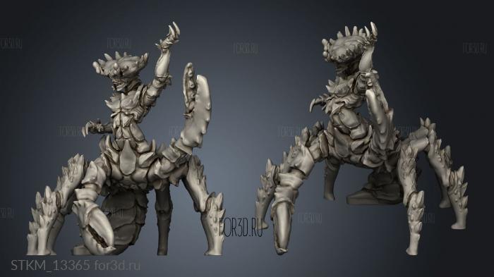 Elemental Creatures Queen the Maelstrom Full 3d stl модель для ЧПУ