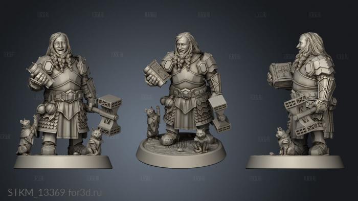 Fantasy Journey to Nidavellir Tortadur Clan Goober Dw stl model for CNC