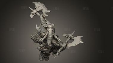 Слоновий народец локсодон 3d stl модель для ЧПУ