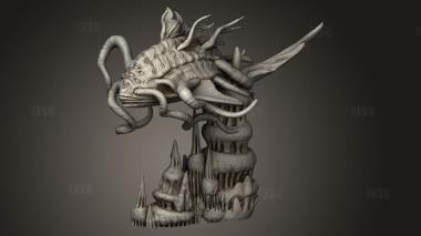Угорь Ужаса Псионических Повелителей 3d stl модель для ЧПУ