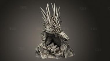 Выемка Костей Баргест 3d stl модель для ЧПУ