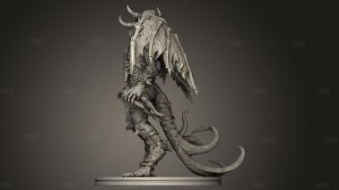 Демон из Плоти 3d stl модель для ЧПУ