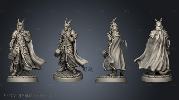 Epic Adventure Infernal Heroes cleric basic 3d stl модель для ЧПУ