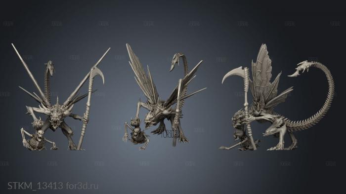 Recess Bones Bone Devil Magic stl model for CNC