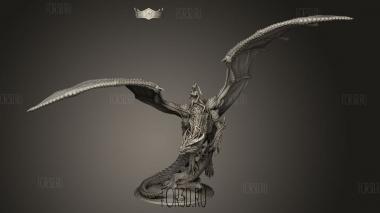 Летающий Дракон 3d stl модель для ЧПУ