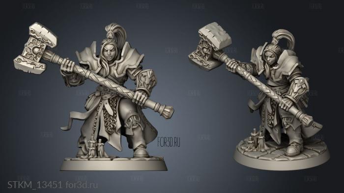 Brotherhood Templar stl model for CNC