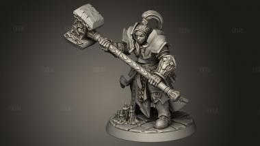 Братство Тамплиеров 3d stl модель для ЧПУ