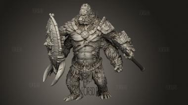 Воин Племени Фей Вудс Джираллон 3d stl модель для ЧПУ
