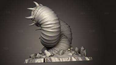 Гигантские черви 3d stl модель для ЧПУ