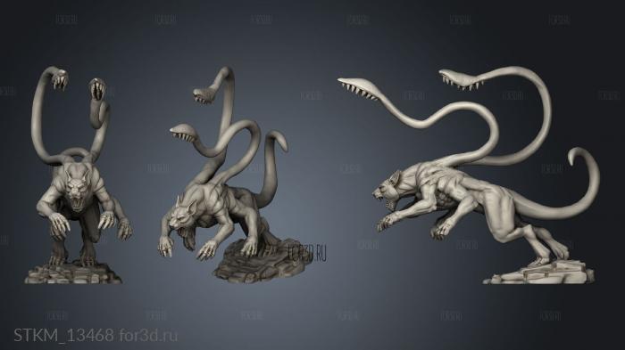 Fey Woods Phase Panther Attacking 3d stl модель для ЧПУ