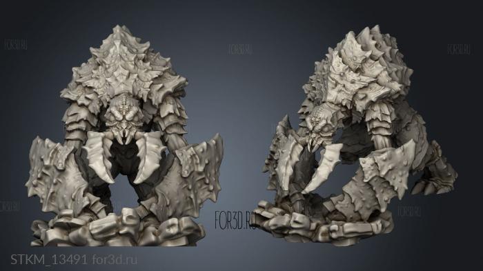 Monster Rampage Umber Hulk Smash stl model for CNC