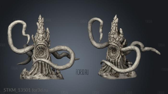 Psionic Overlords Tentacle Rock stl model for CNC