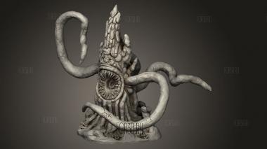 Псионические Повелители Щупальцевой Скалы 3d stl модель для ЧПУ