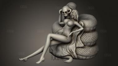 ОКСО Боа Хэнкок 3d stl модель для ЧПУ