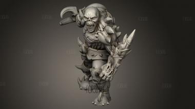 Голем из Вечной Плоти 3d stl модель для ЧПУ
