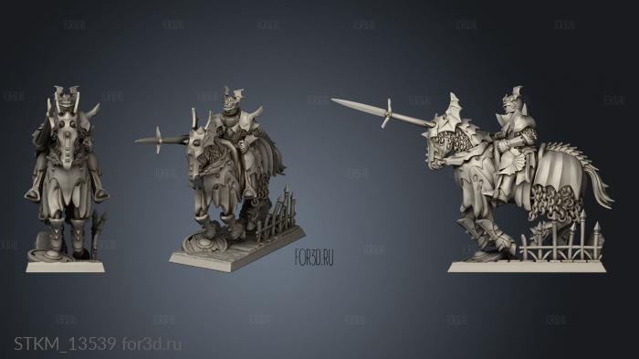 Halloween BLOOD KNIGHTS KNIGHT stl model for CNC