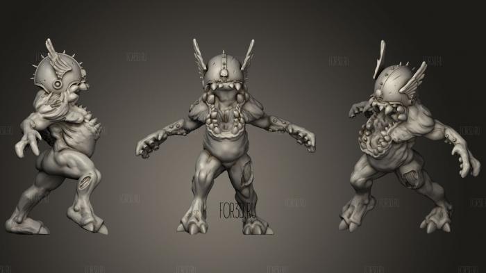 Tzeentch Blue Horror3 3d stl модель для ЧПУ