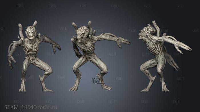Harvest Fiend stl model for CNC