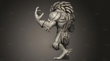 Вечный Оборотень 3d stl модель для ЧПУ