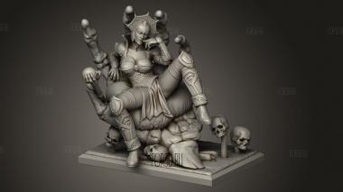 Злая Лин 3d stl модель для ЧПУ