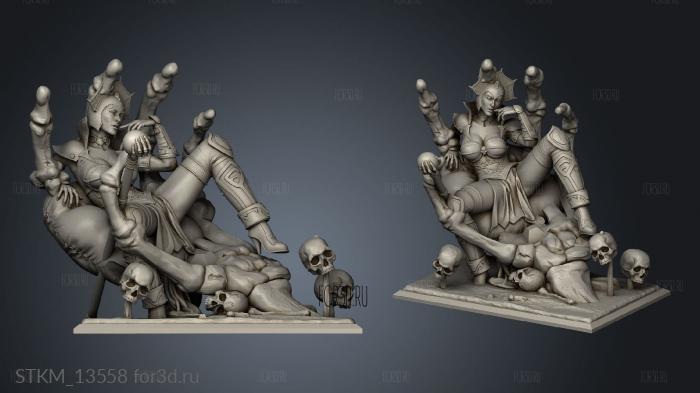 Evil Lyn 3d stl модель для ЧПУ