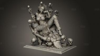 Злая Лин 3d stl модель для ЧПУ