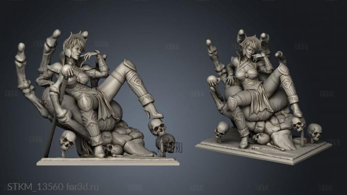 Evil Lyn 3d stl модель для ЧПУ