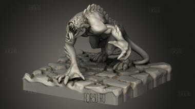 Эксперименты с Плиткой 3d stl модель для ЧПУ
